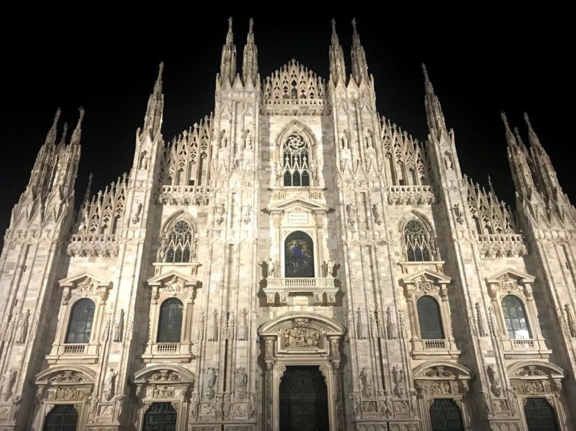 Duomo di Milano in Milan Italy
