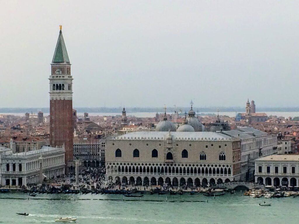 Views of St Marks from San Giorgio Maggiore